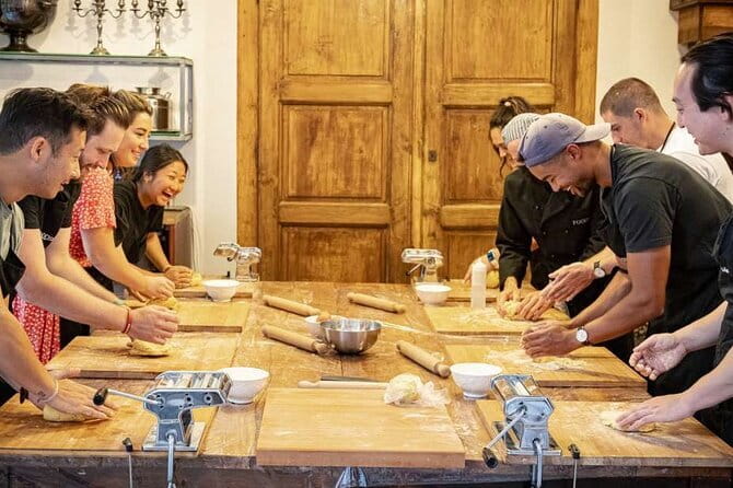 3 Hour Florence Pasta Making & Unlimited wine - Florence Food Studio: how the 3 hours actually work
