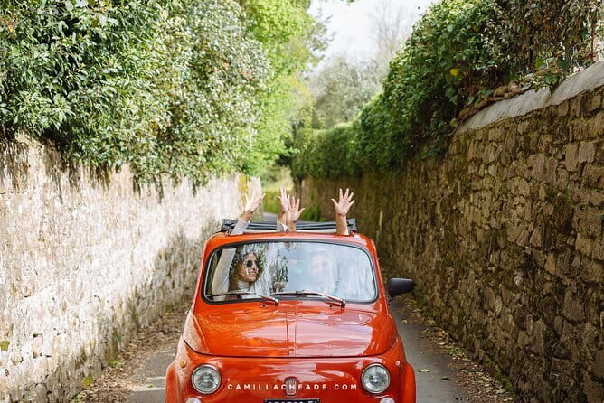 3-hour Vintage FIAT 500 Chianti Classico Private Wine Tour - The drive out of Florence and the Chiantigiana route that sets the mood