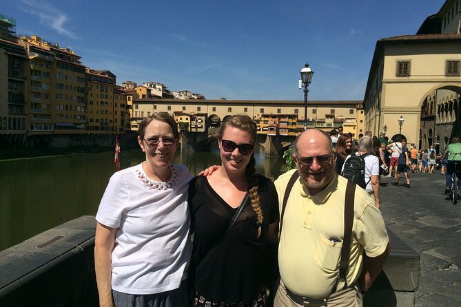 3 hour Walking Tour Statue of David and Florence Highlights - Ponte Vecchio: the bridge that survived and the Medici connection above