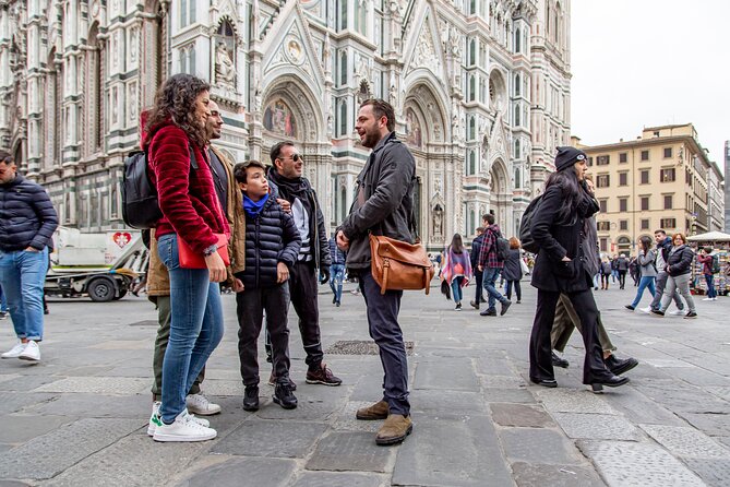 Best of Florence Highlights Walking Tour including Michelangelo's David - Santa Croce Area and Bargello Palace Pass-by