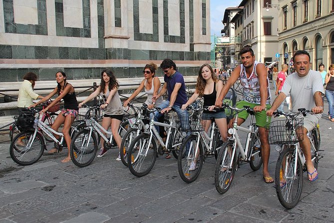 Bike Tour of Florence - Piazza Signoria on Two Wheels: Art Meets Street-Level Energy