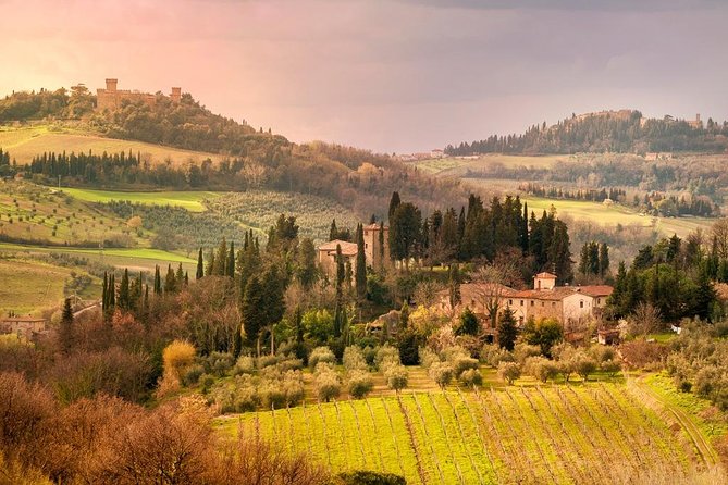 Castles & Chianti Wine Experience– Small Group from San Gimignano - Monteriggioni: quick time in an ancient-walled setting