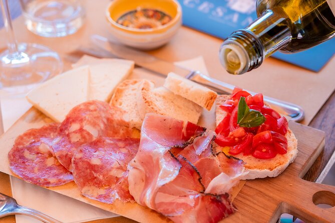 Cesani Wine Experience - The Wine Lineup: Vernaccia, Rosato/Chianti Options, Ciliegiolo, Luenzo, and Olive Oil