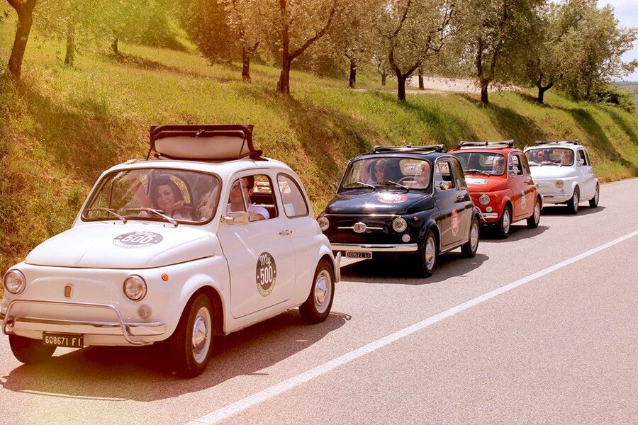 Chianti Countryside Full-Day Tour by Vintage Fiat 500 - Behind the wheel: what it feels like in a vintage Fiat 500