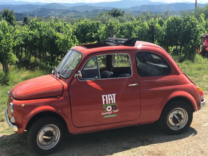 Chianti Countryside Full-Day Tour by Vintage Fiat 500 - Wine tasting at the winery: what’s included and why it matters