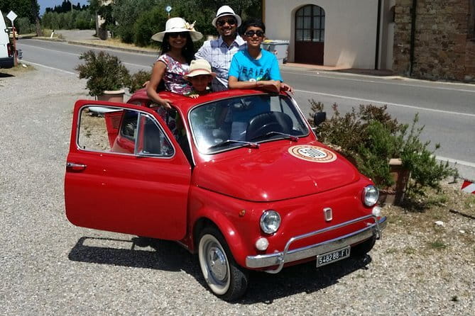 Classic Chianti Hills Fiat 500 Tour - Group size and pacing: a small crew with a short itinerary