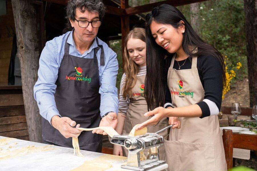 cooking pasta class - Small Group Size, Chef Energy, and Getting There