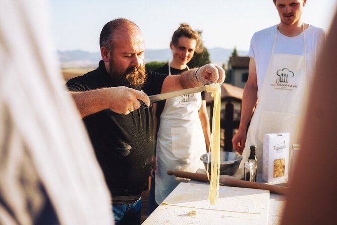 Corso di Pasta Fresca - The Courtyard-to-Workstation Flow: What Happens During the 3 Hours