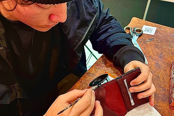 Create your own leather wallet in Florence + coffee - The Pace, The Coffee Break, and Why Small Groups Matter