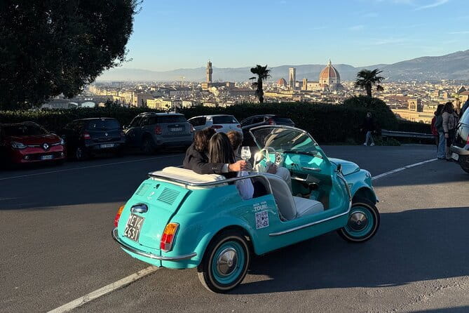 Discover Florence city center on e-cabriot fiat 500 - Key highlights you should know before you book