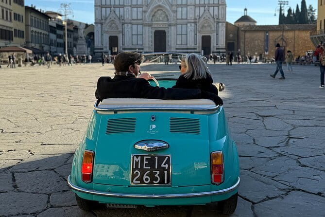 Discover Florence city center on e-cabriot fiat 500 - Why this electric Fiat 500 tour works so well in Florence