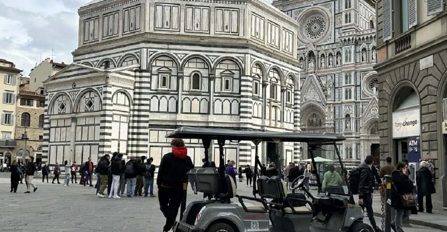Discover Florence's Charm: Night Tour on Electric Golf Car - Porta Romana start: setting up an easy evening rhythm