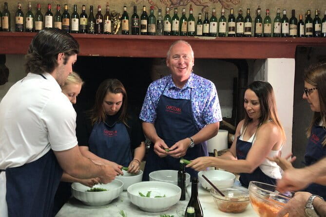 Exclusive Tuscan Cooking Class & Wine Tasting - Chef-Led Cooking: From Appetizers to Pasta to Dessert