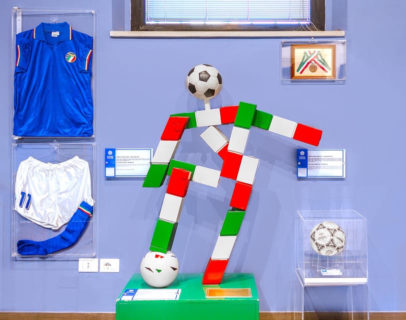Firenze: Italian Football Museum - How the museum tells the Azzurri and Azzurre story (1898 to today)