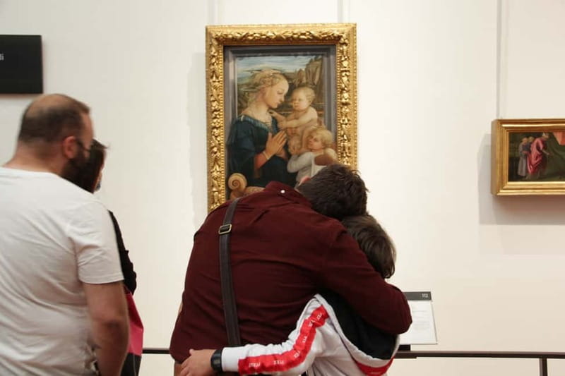 Florence: Accademia and Uffizi Gallery Guided Tour - Uffizi Gallery: Botticelli, Leonardo, and the Renaissance connections