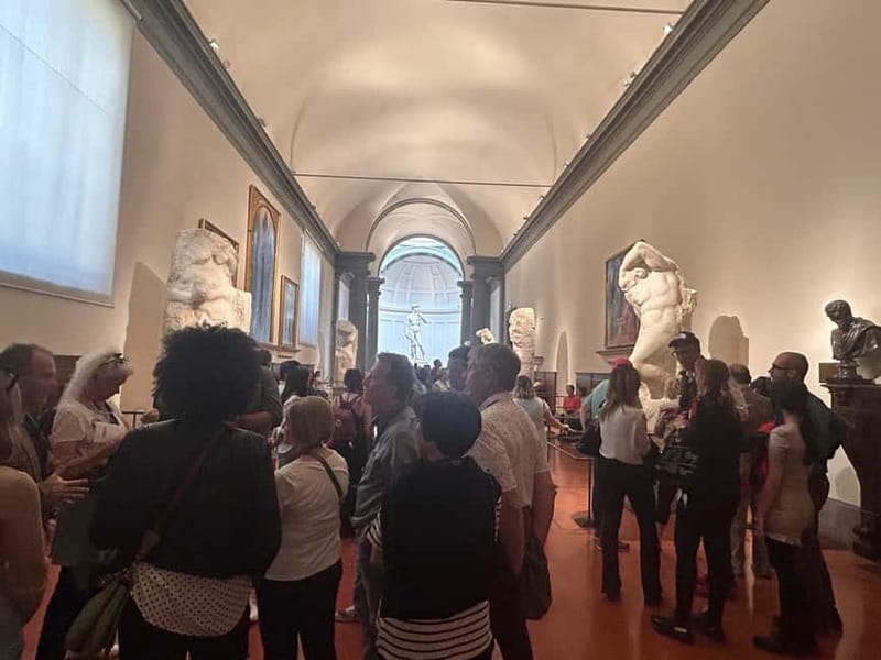 Florence:Accademia + David Entrance Ticket +Agudio Guide APP - Meet the Enjoy Rome staff and get your physical ticket