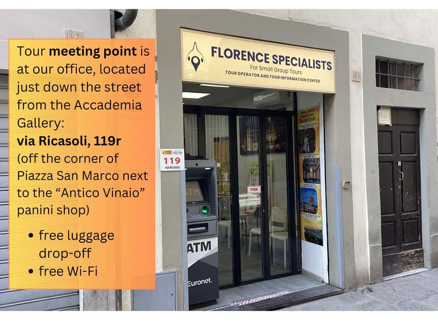 Florence: Accademia Gallery Priority Entry with Tour Options - Practical watch-outs: IDs, security timing, and getting there