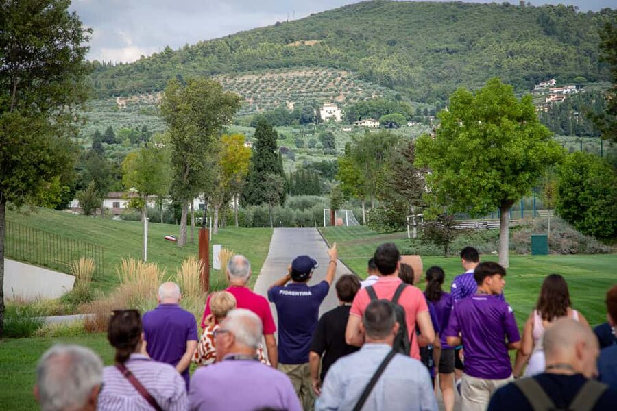 Florence: ACF Fiorentina Viola Park Guided Tour & Drink - Key things you will notice on this Viola Park tour