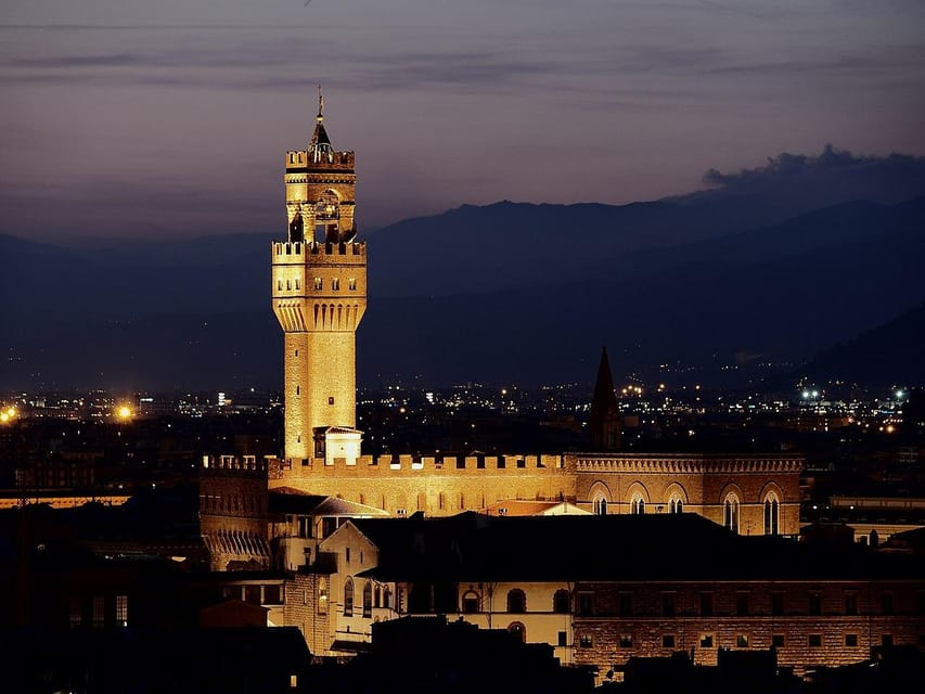 Florence: Arnolfo Tower Climb & Palazzo Vecchio Entry Ticket - Hall of the Five Hundred ceiling frescos: the room that earns the photos