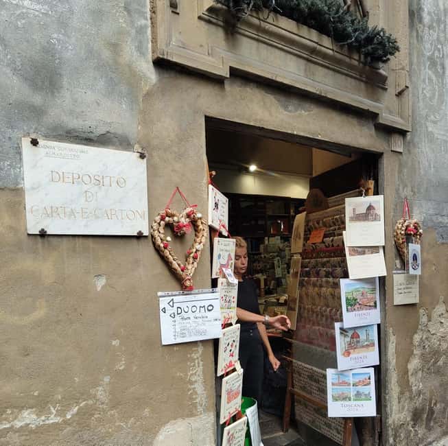 Florence: Artisanal Crafts and Workshops Guided Tour - Key things you’ll notice right away