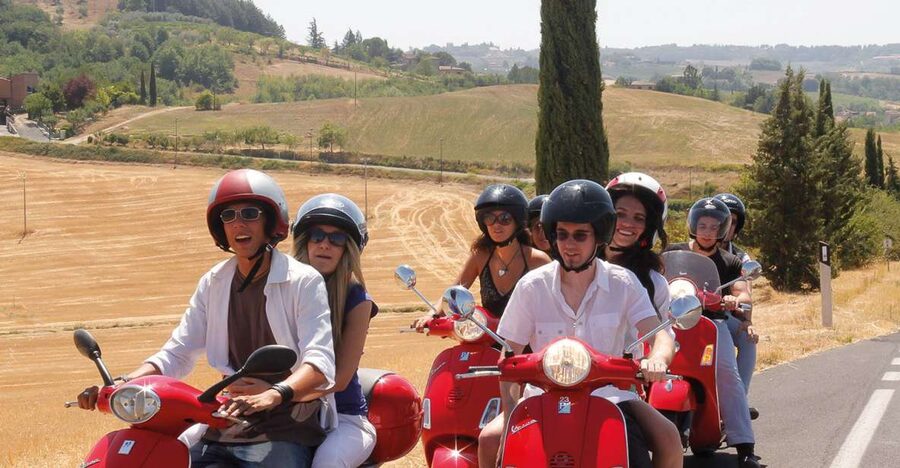 Florence/Badesse: Tuscany Group Vespa Tour with Wine Tasting - Key highlights at a glance