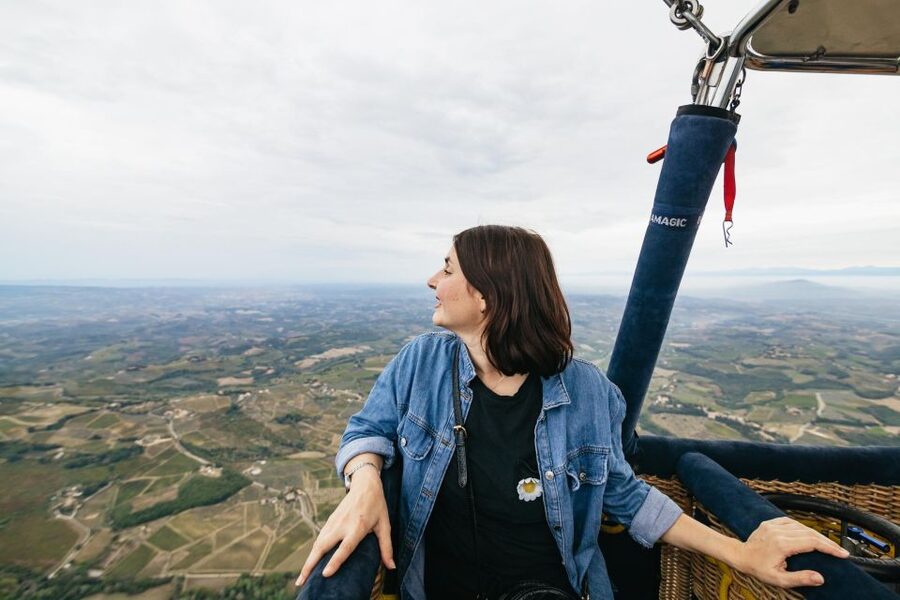 Florence: Balloon Flight Over Tuscany - What You’re Really Paying For Over Val di Pesa