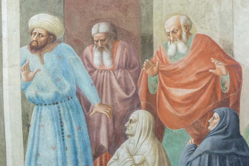 Florence: Brancacci Chapel Guided Tour - Masaccio’s revolutionary frescoes: perspective, realism, drama