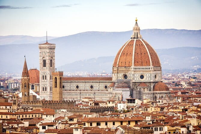 Florence by golf Cart Piazzale Michelangelo - Ponte Vecchio to the Pitti Side: The Best Riverbank Payoff