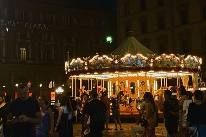 Florence by Night: Private Tour with Optional Steak Dinner - Ponte Vecchio after dark: the bridge, the Medici, and the corridor above