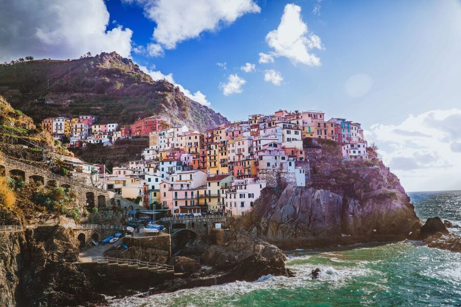 Florence: Cinque Terre Day Trip with Optional Street Food - Manarola Stop: Wine, Steps, and the Best Quick Walks