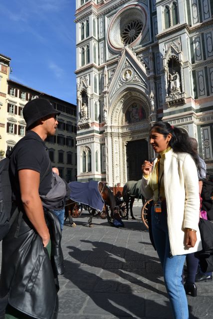 Florence: City Center, Accademia and Uffizi Gallery Tour - Florence Historic Center stroll and the cathedral dome outside