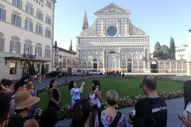 Florence City Center Exclusive Guided Tour w/ Accademia & David - Baptistery and Piazza San Giovanni: Renaissance Bronze Doors and Old Stone