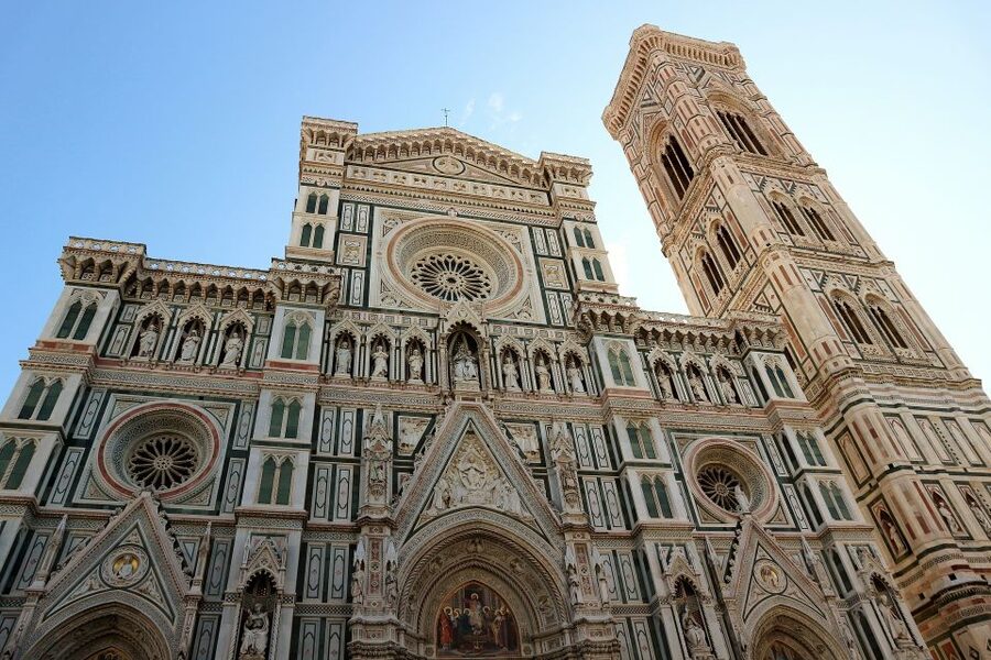 Florence: City guided walking tour - Santa Maria Novella: A Facade With a Story Behind It