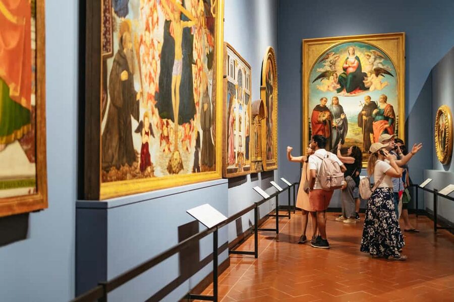 Florence: David, Cathedral & City Highlights Guided Tour - Baptistery and Crypt Stops: Golden Mosaics and Santa Reparata’s Layer