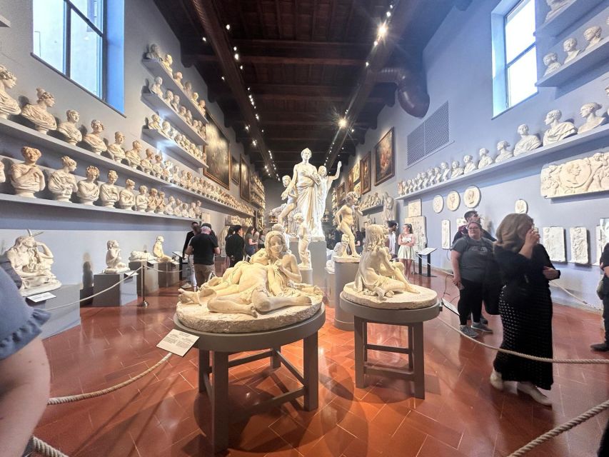 Florence: David's Accademia timed Ticket with Audio APP - Gipsoteca plaster models: seeing sculpture in its raw form