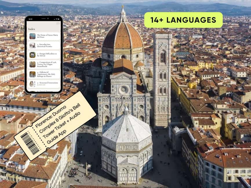 Florence Duomo Complex & Giotto's Bell Tower Ticket+AudioApp - Why the Duomo Complex Ticket Makes Sense in Florence