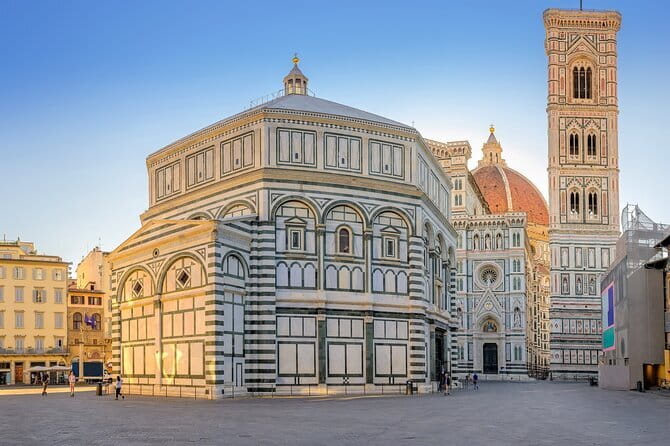 Florence: Duomo Complex with Tickets & City Walk Guided Tour - Baptistery under the golden mosaics (plus restoration reality)