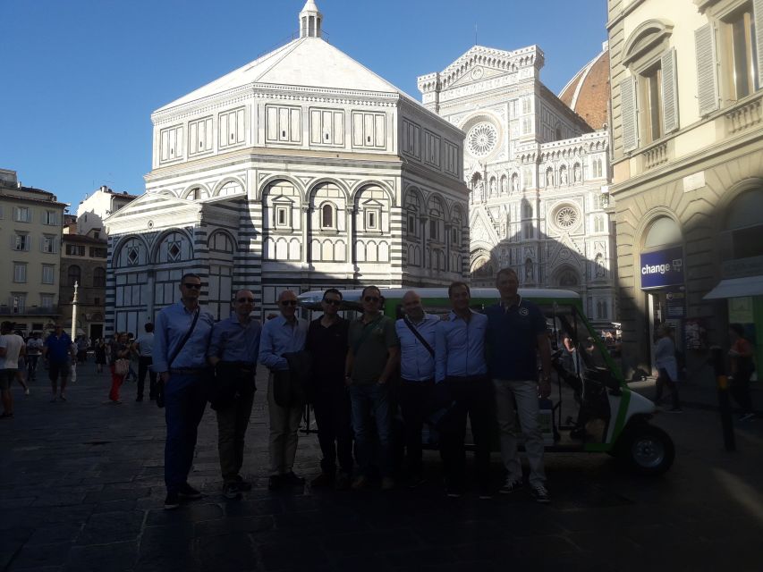 Florence: Eco-Friendly Golf Cart City Tour with Audio Guide - How this eco cart tour gives you fast bearings in Florence