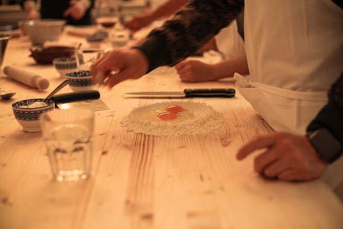 Florence: Flambé Cheese Wheel Truffle Pasta Class & Tiramisù - Dinner and wine: what’s included and how you’ll likely eat it