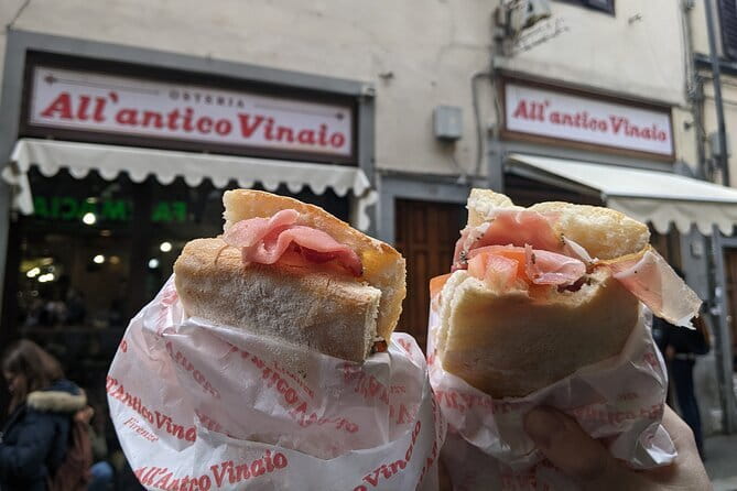 Florence Food Tour with Antico Vinaio skip the line - Following the route: from Piazza di San Giovanni to the streets of Signoria