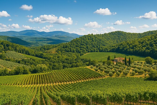 Florence: Great Chianti Wine and Olive Oil Trail with Lunch - Greve in Chianti: your medieval breather
