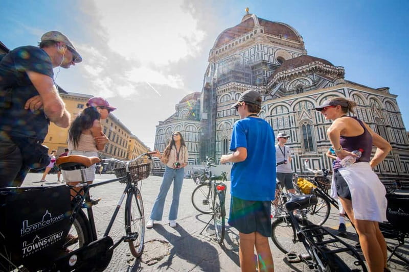 Florence: Guided Bike Tour in Small Group - Piazza della Repubblica to the Duomo complex: best views without the time sink