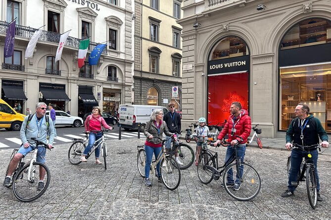 Florence: Guided Bike Tour to Discover the Secrets - Via Dante Alighieri and the Arts & Crafts Market Moment