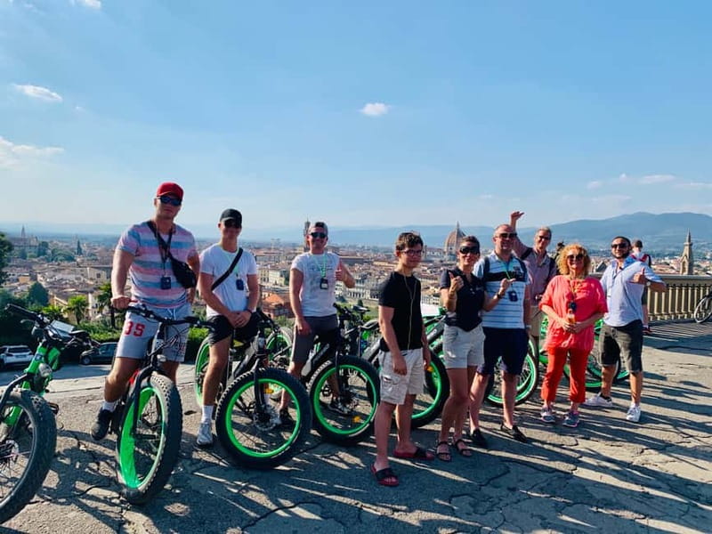 Florence: Guided E-Bike Tour to Piazzale Michelangelo - Medici Palace and the Renaissance thread you’ll hear (even from the street)