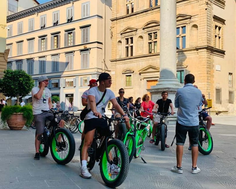 Florence: Guided E-Bike Tour to Piazzale Michelangelo - Passing Santa Maria Novella, Pitti Palace, and the big church trio