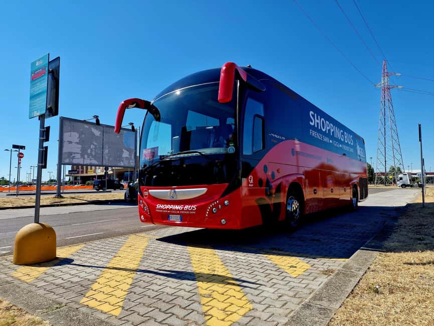 Florence: "I Gigli" Shopping Center Round-Trip Shuttle Bus - A practical Florence-to-I Gigli shopping shortcut