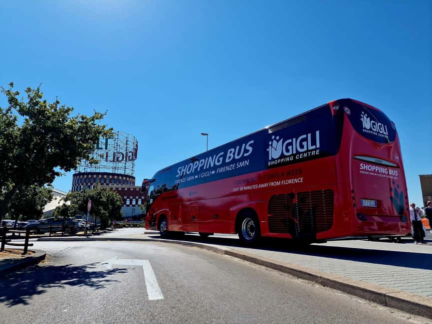 Florence: "I Gigli" Shopping Center Round-Trip Shuttle Bus - Getting to Piazzale Montelungo near Florence SMN