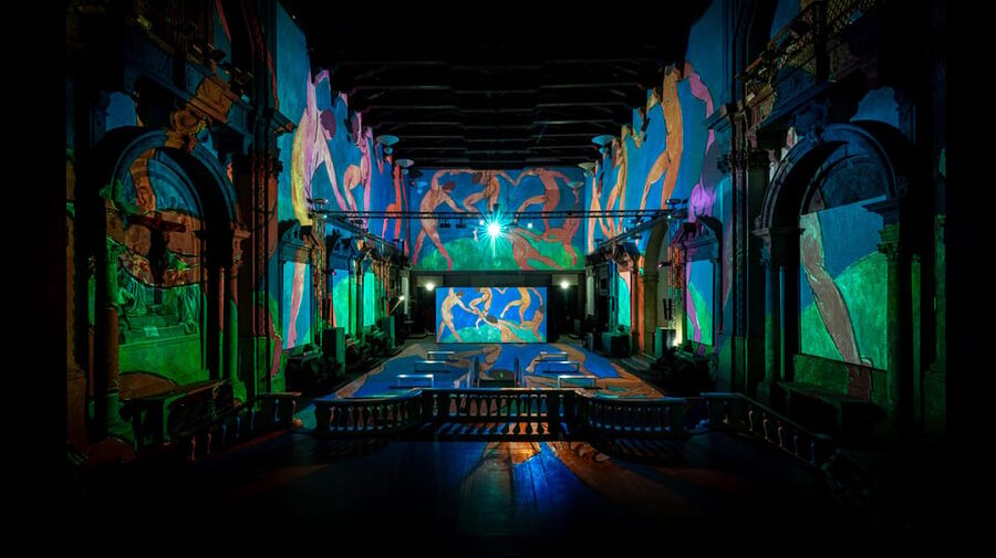 Florence: Inside Matisse Immersive Exhibition - The Setting: Cathedral of Image in the Middle of Florence