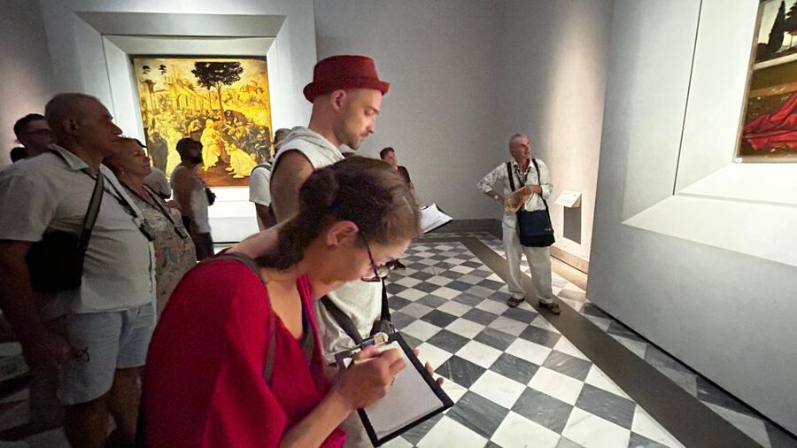 Florence : Painting and Wine - What the 2 hours feel like (and how to plan your day)