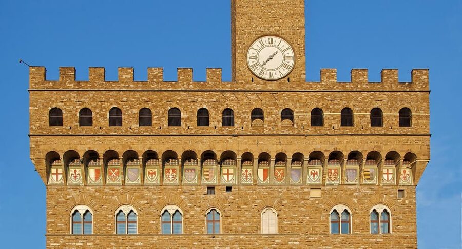 Florence:Palazzo Vecchio Skip-the-line Ticket & Audio Guide - Looking up: colorful ceiling frescoes and Medici life
